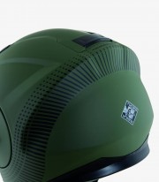 Casco Jet El'Tange color Airborne Verde Diseño A mate de Tucano Urbano 1400