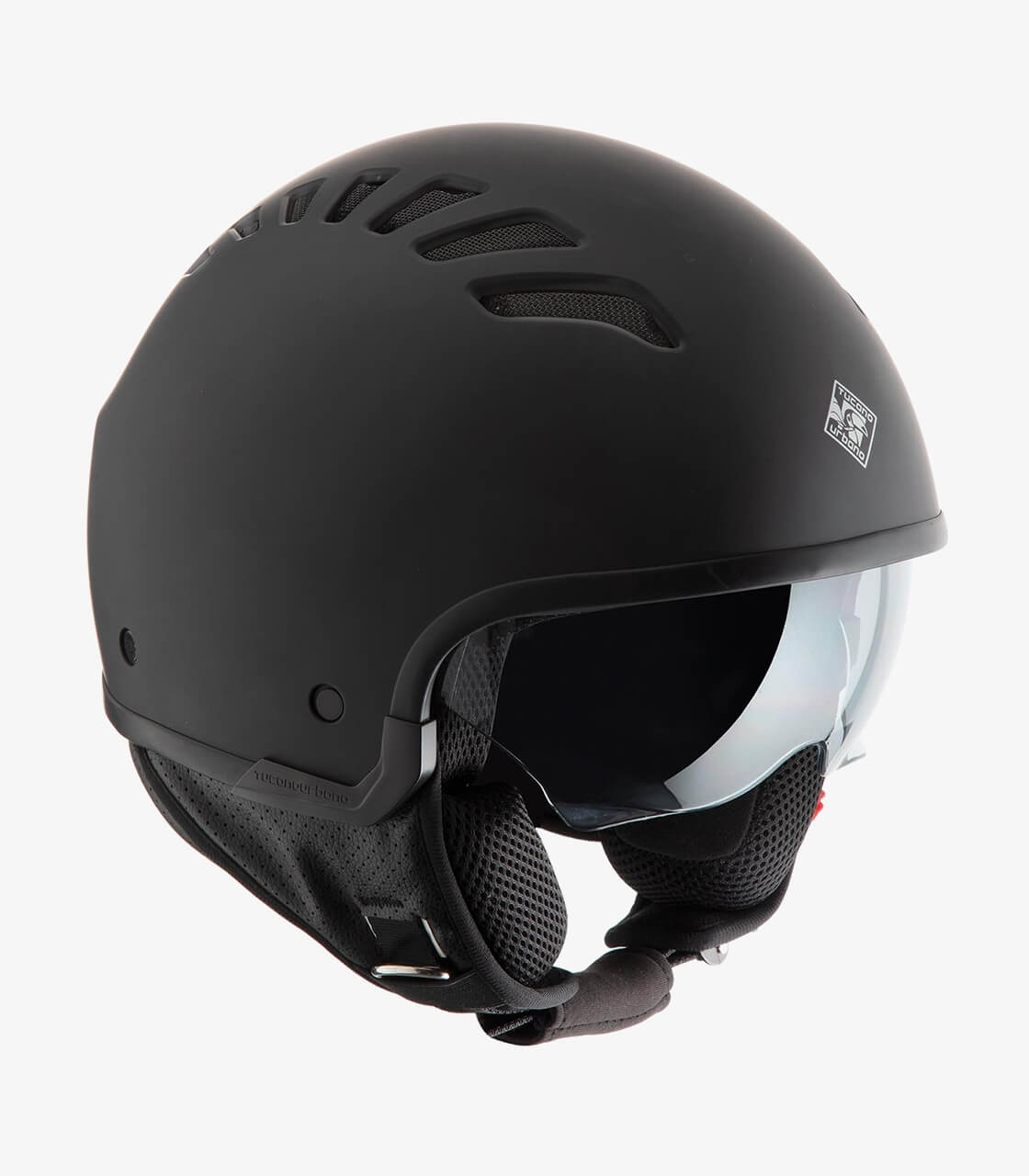 El'Fresh Open Face Helmet color Matte Charcoal Gray from Tucano Urbano  115078