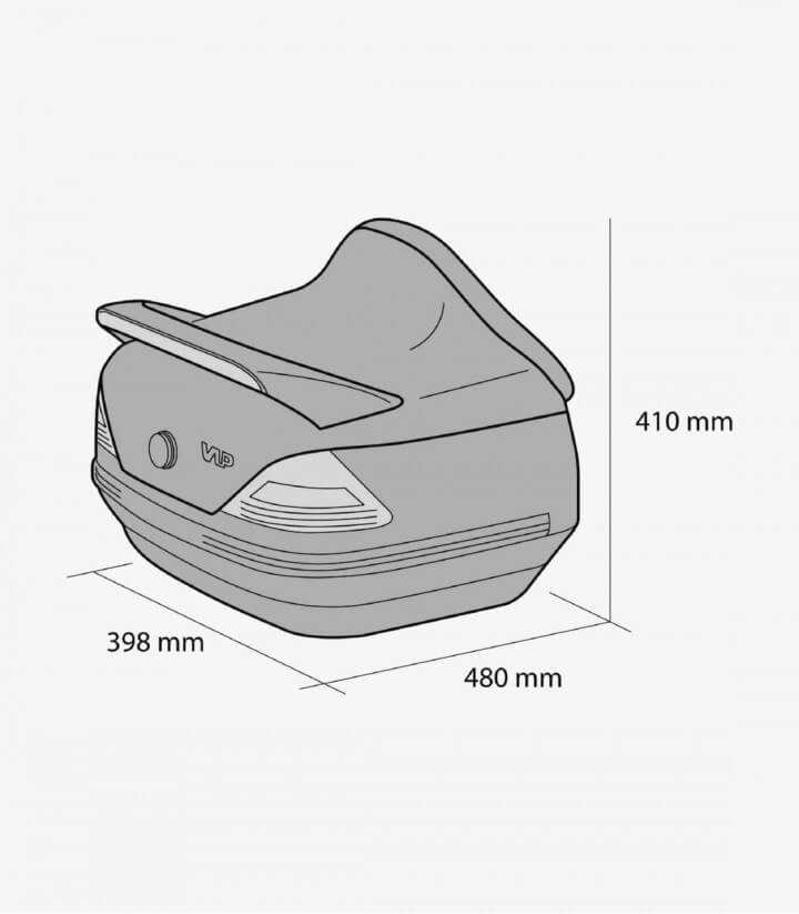Topcase Modell Mercedes 25 L von Customacces MT0005N