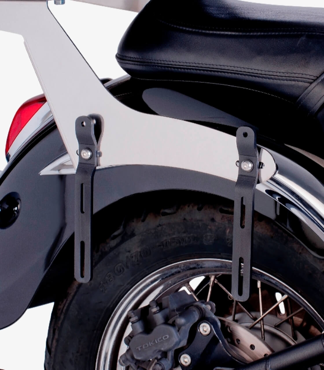 Soporte SL de alforjas rígidas de Customacces para Kawasaki VN 900 Classic  SL0007N