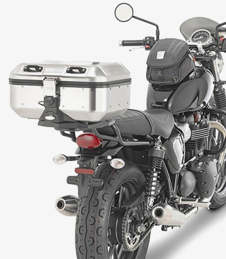 Maleta trasera o lateral Trekker Dolomiti 30 DLM30A color Aluminio de Givi
