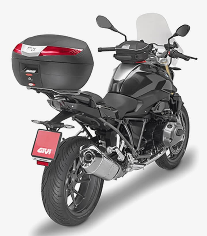 Maleta trasera V40 V40N color Negro de Givi
