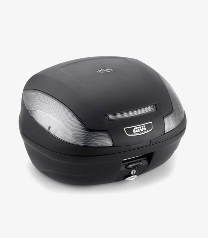 Maleta trasera E470 Simply III Tech E470NT color Negro de Givi