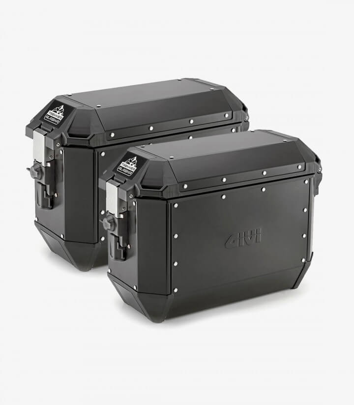 Maletas laterales Trekker Alaska 36 Black Line ALA36BPACK2 color Negro de Givi