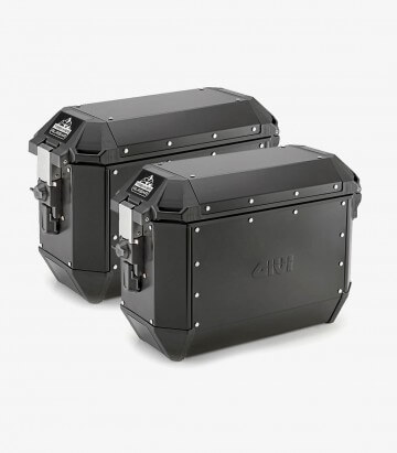 Maletas laterales Trekker Alaska 36 Black Line ALA36BPACK2 color Negro de Givi