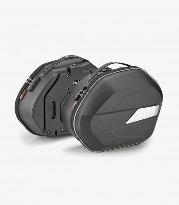 Maletas laterales WL900 Weightless color Negro de Givi WL900
