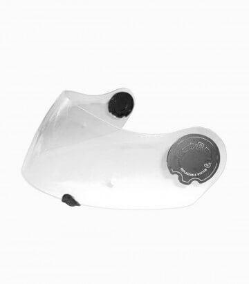 Transparent face shield for NZI Vitesse II helmet
