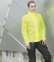 Chaqueta Rain Fluo color Amarillo Flúor de Hevik