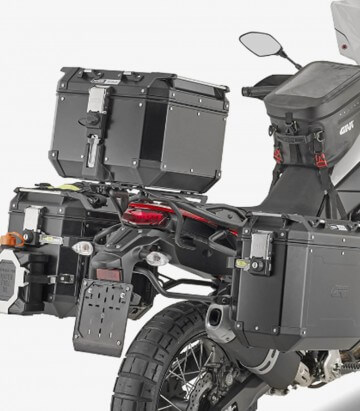 Portamaletas lateral ONE-FIT Givi Trekker Outback MONOKEY® CAM-SIDE para Yamaha Ténéré 700 PLO2145CAM