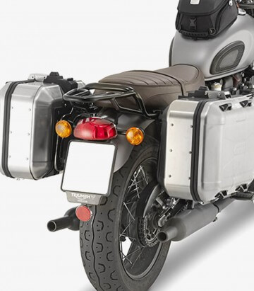 Seitenkofferträger Givi MONOKEY® oder RETRO FIT für Triumph Bonneville T100/T120 PL6410