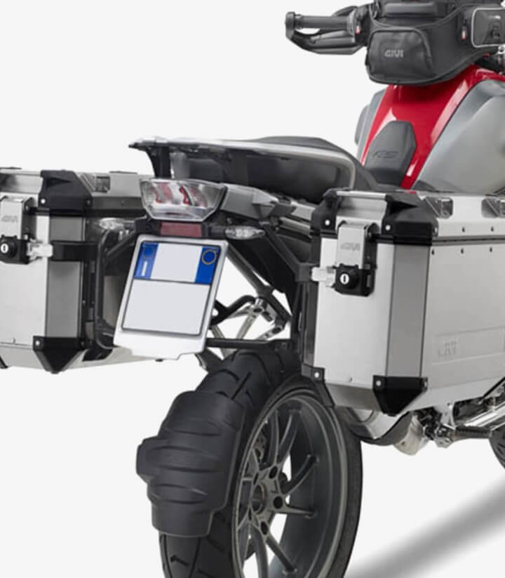 Portamaletas lateral Givi Trekker Outback MONOKEY® CAM-SIDE para BMW R 1200/1250 GS/GS Adventure PL5108CAM