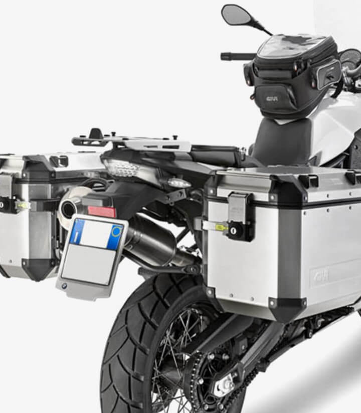 Portamaletas lateral Givi Trekker Outback MONOKEY® CAM-SIDE para BMW F 650/700/800 GS PL5103CAM