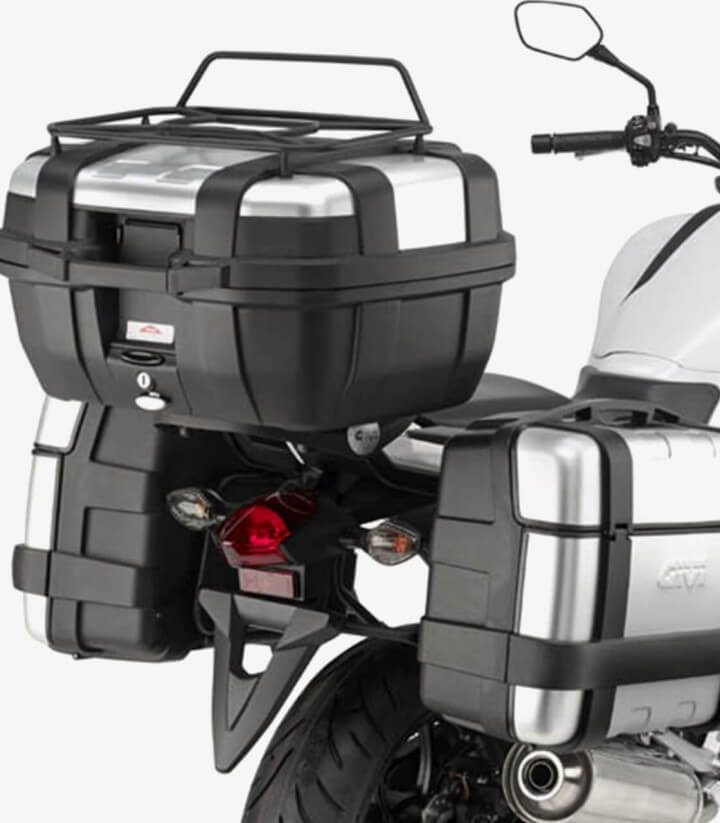 Portamaletas lateral Givi MONOKEY® o RETRO FIT para Honda NC700/750S/X PL1111