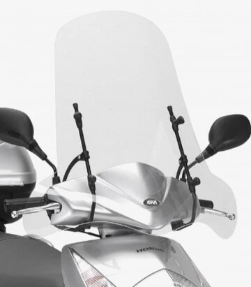 Parabrisas Transparente Givi 102A para Honda Dylan 125/150, Yamaha Cignus X 125