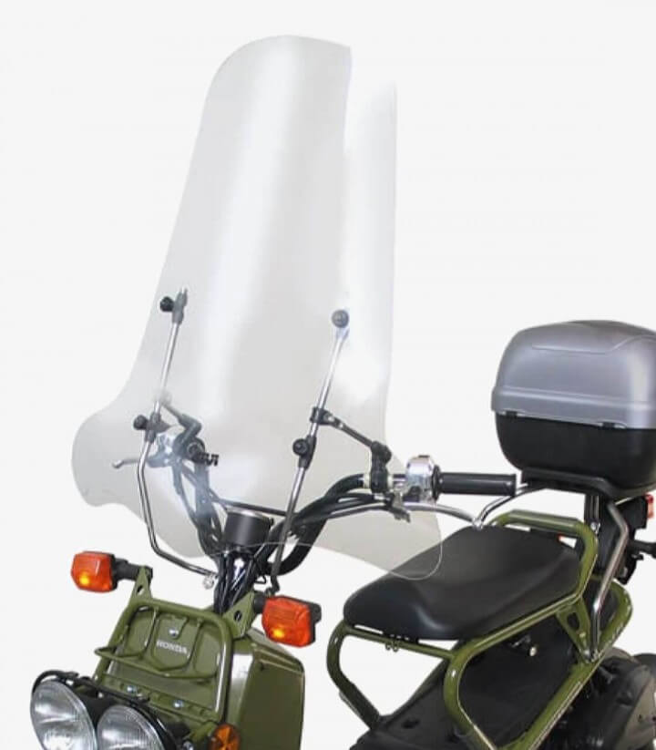 Windschild Klar Givi 105A für verschiedene Modelle von Aprilia, Honda, MBK, Peugeot, SYM und Yamaha