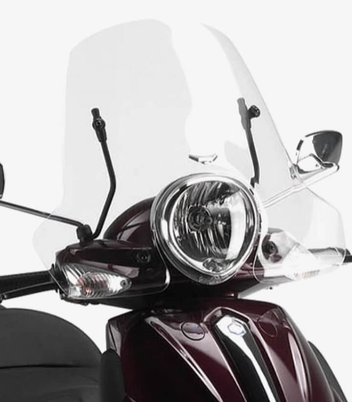 Parabrisas Transparente Givi 106A para Piaggio Beverly 500, Beverly Tourer 125/250/300/400