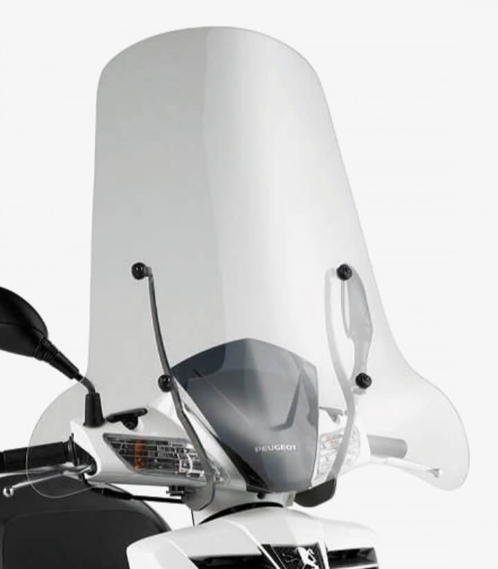 Parabrisas Transparente Givi 128A para Aprilia Sportcity, Honda Zoomer, Ruckus, Peugeot LXR, SYM HD Evo, HD2, Yamaha Neo's 50