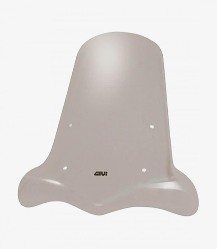 Parabrisas Transparente Givi 128A para Aprilia Sportcity, Honda Zoomer, Ruckus, Peugeot LXR, SYM HD Evo, HD2, Yamaha Neo's 50
