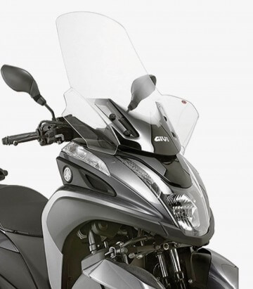 Windschild Klar Givi 2120DT für Yamaha Tricity 125/155 (14-24), MBK Tryptik 125 (14-17)