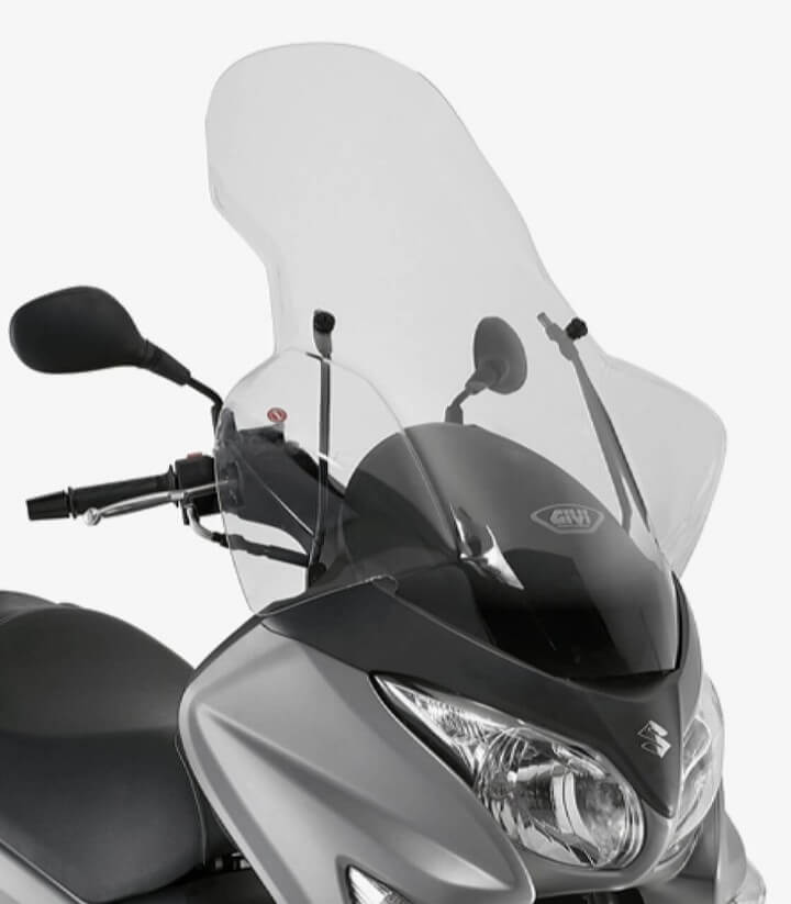 Windschild Klar Givi 3106DT für Suzuki Burgman 125/200 (06-13), Burgman 125/200 ABS (14-21)