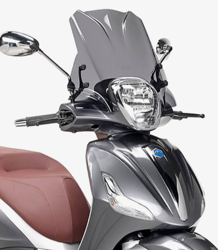 Windschild Getönt Givi 5606S für Piaggio Beverly 125ie/300ie/350 (10-20)