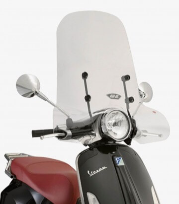 Windschild Klar Givi 5608A für Piaggio Vespa Primavera 50/125/150 (14-26)