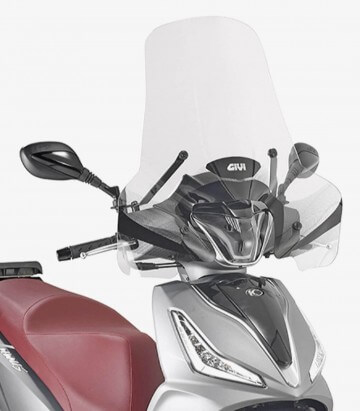 Parabrisas Transparente Givi 7057A para Kymco People S 300, Piaggio Medley, SYM HD 300