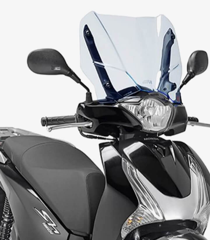 Windschild Klar-Blau Givi D1128BL für Honda SH 125i/150i ABS (12-16)
