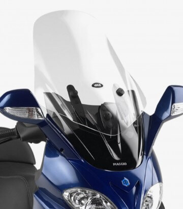 Windschild Klar Givi D229ST für Piaggio X9 200/250/500 Evolution (03-08)
