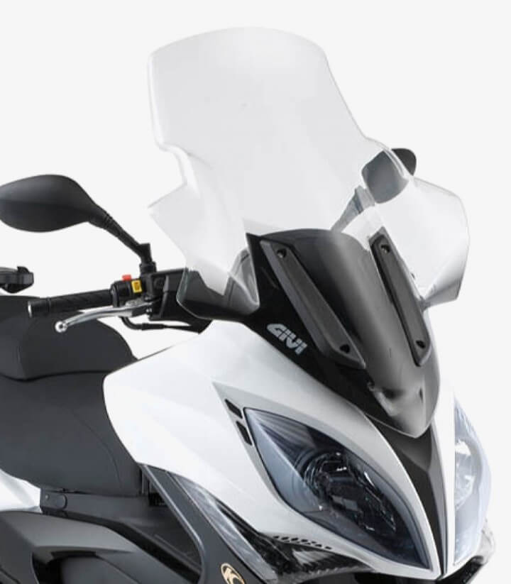 Windschild Klar Givi D295ST für Kymco Xciting R 300i/500i (09-14)
