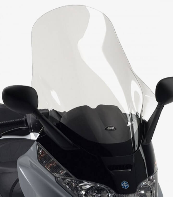 Windschild Klar Givi D500ST für Piaggio X-Evo 125/250/400 (07-11)