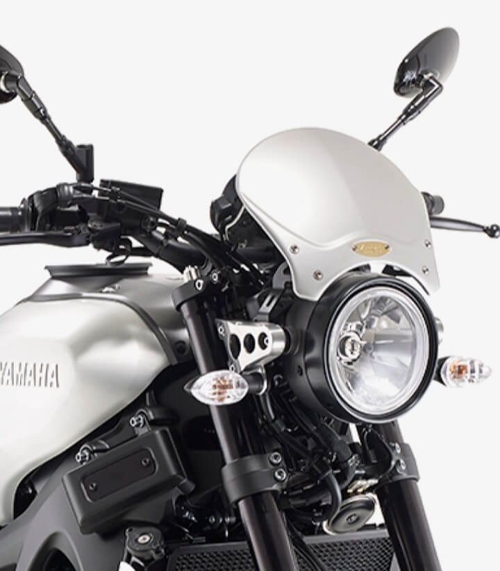 Windschild Grau Givi 100AL für Honda Rebel 500, Yamaha XSR700/900 und Modelle von Benelli, Moto Guzzi und Triumph