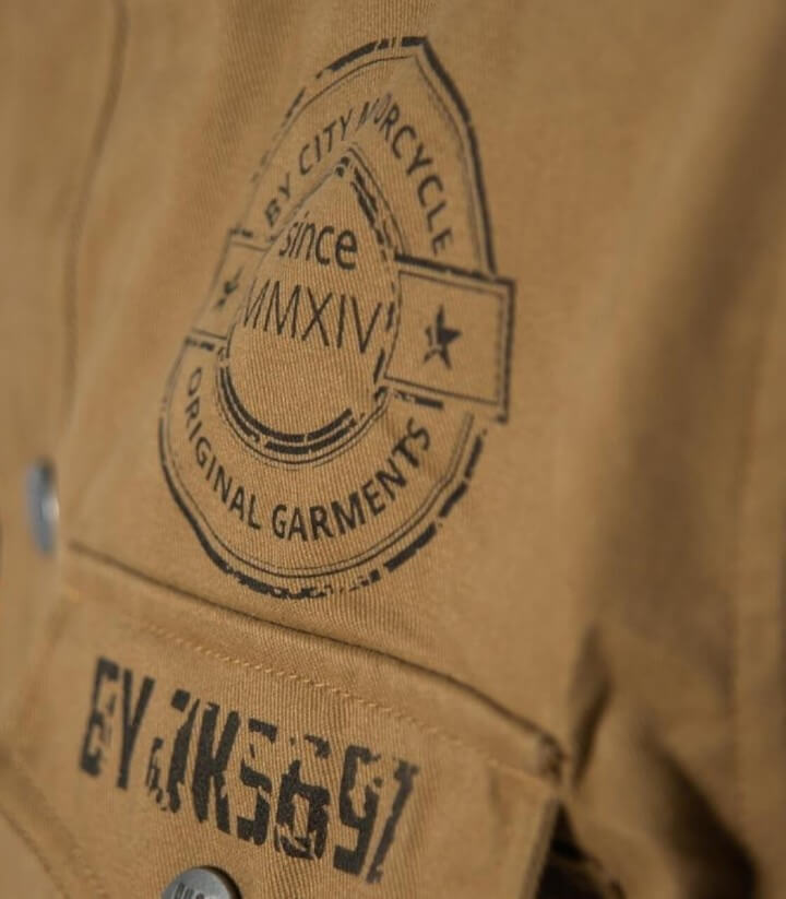 Herren-Sommerjacke By City SUV Beige