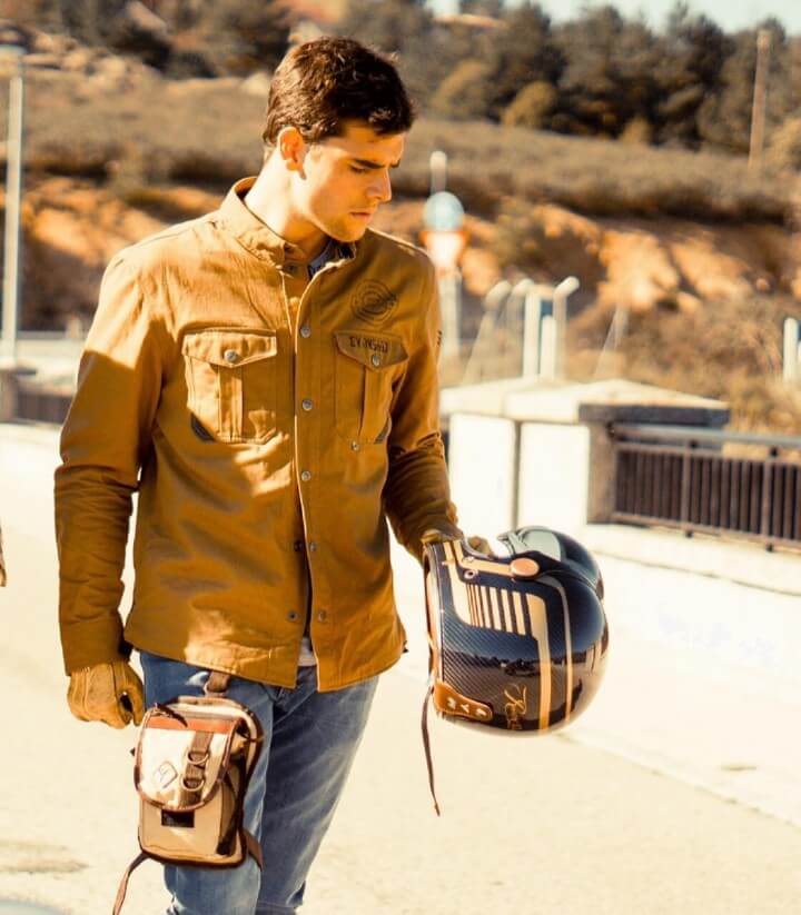Chaqueta de verano para hombre By City SUV beige