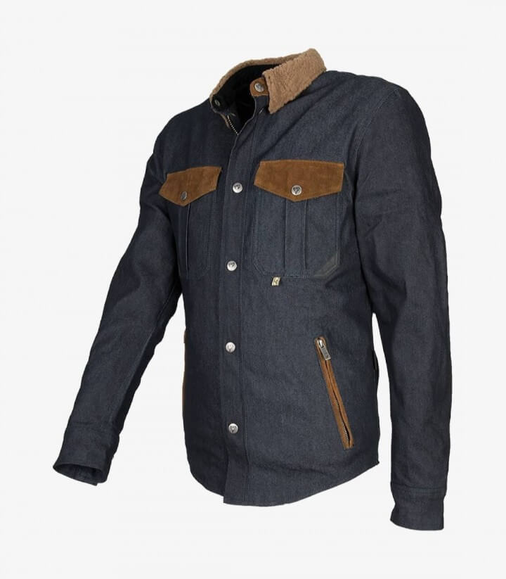 Chaqueta de invierno para hombre By City Western azul 4000109