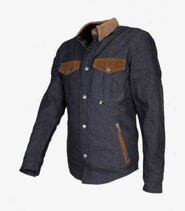 Herren-Winterjacke By City Western Blau