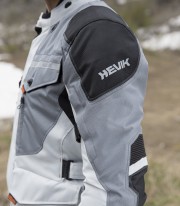 Titanium_R Winter Jacket for Man from Hevik in color Grey