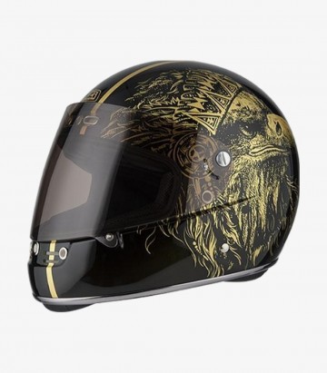 NZI Street Track 4 Boss Gold Full Face Helmet