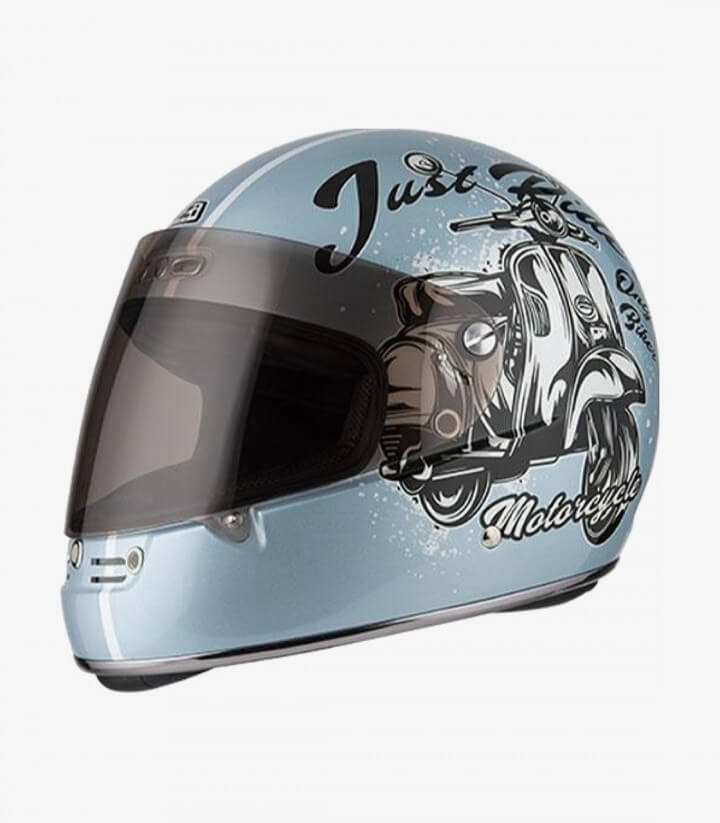 Casco Integral NZI Street Track 3 Bello Pearl White
