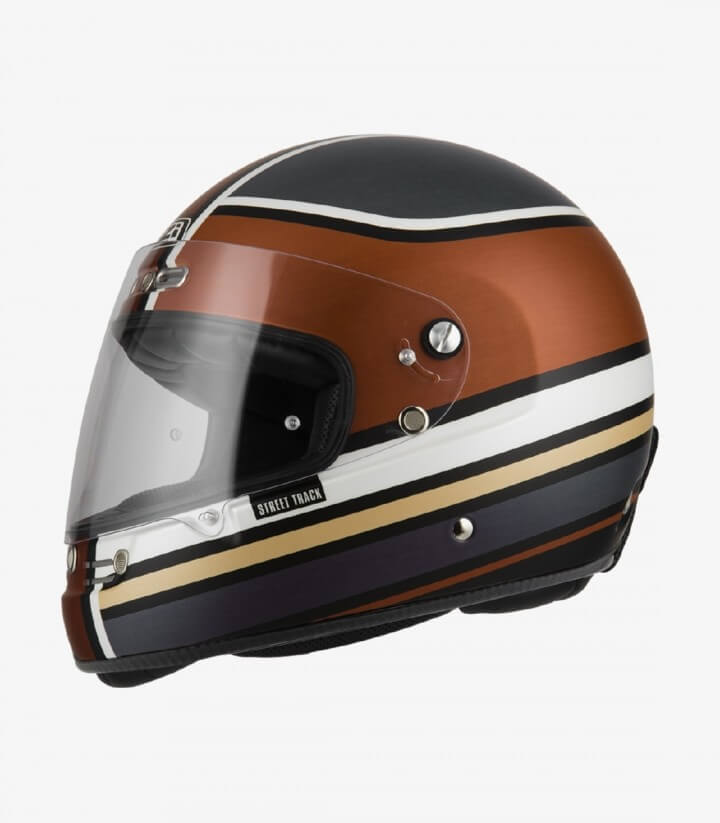 Integralhelm NZI Street Track 4 Outline Terrakotta matt