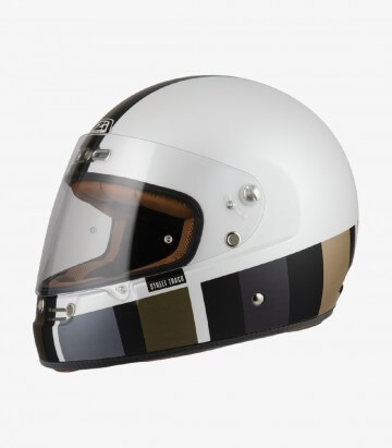 Integralhelm NZI Street Track 4 Harmony Weiß und Gold matt