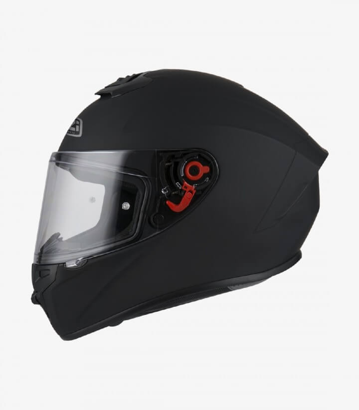 NZI Trendy Solid Matt Black Full Face Helmet