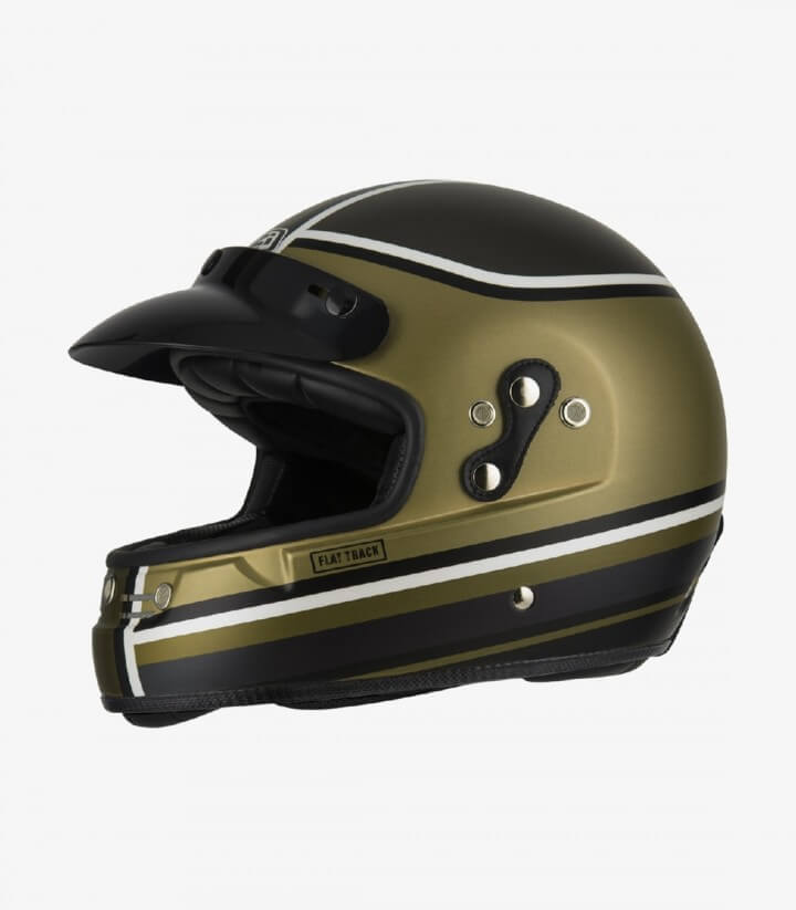 Integralhelm NZI Flat Track 2 Outline Desert Sand matt