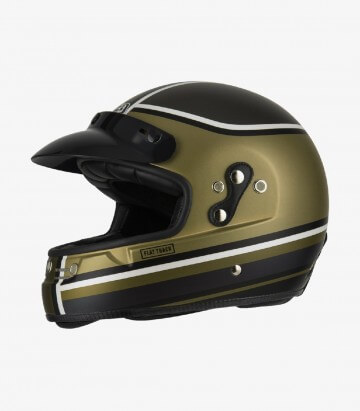 Casco Integral NZI Flat Track 2 Outline Desert Sand mate