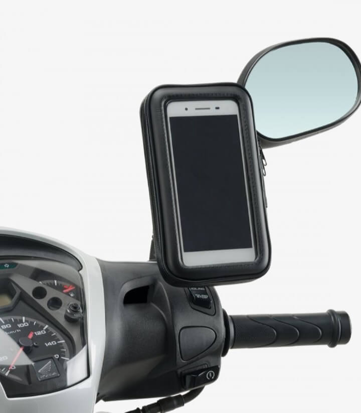 Spiegelstangen-Halterung für Smartphone-Tasche Puig 3533N