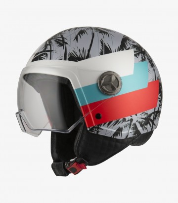 NZI Zeta 2 Optima Wind & Surf Grey Matt Open Face Helmet