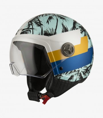 NZI Zeta 2 Optima Wind & Surf Blue Matt Open Face Helmet