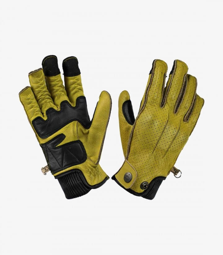 Summer man Oxford Gloves from By City color yellow