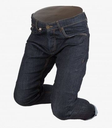 Herren-Motorradjeans By City Camaleon Dunkel-Denim