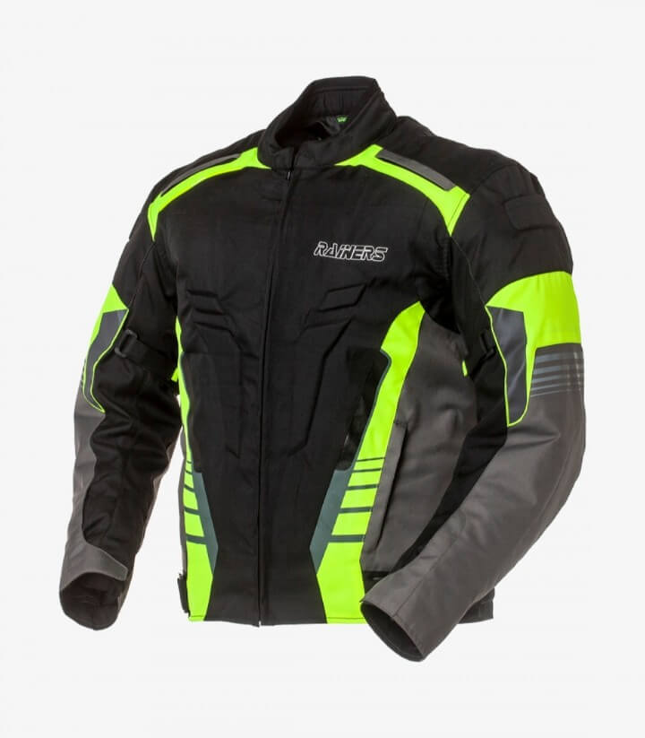 California winter Jacket for men from Rainers in color black & fluor California